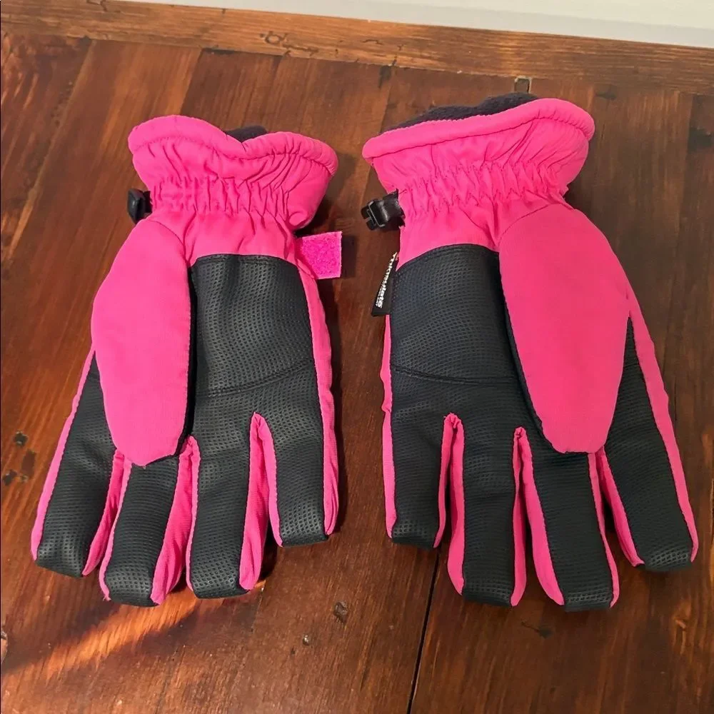LL Bean Kids Coldbuster Waterproof  Thinsulate Gloves Size L